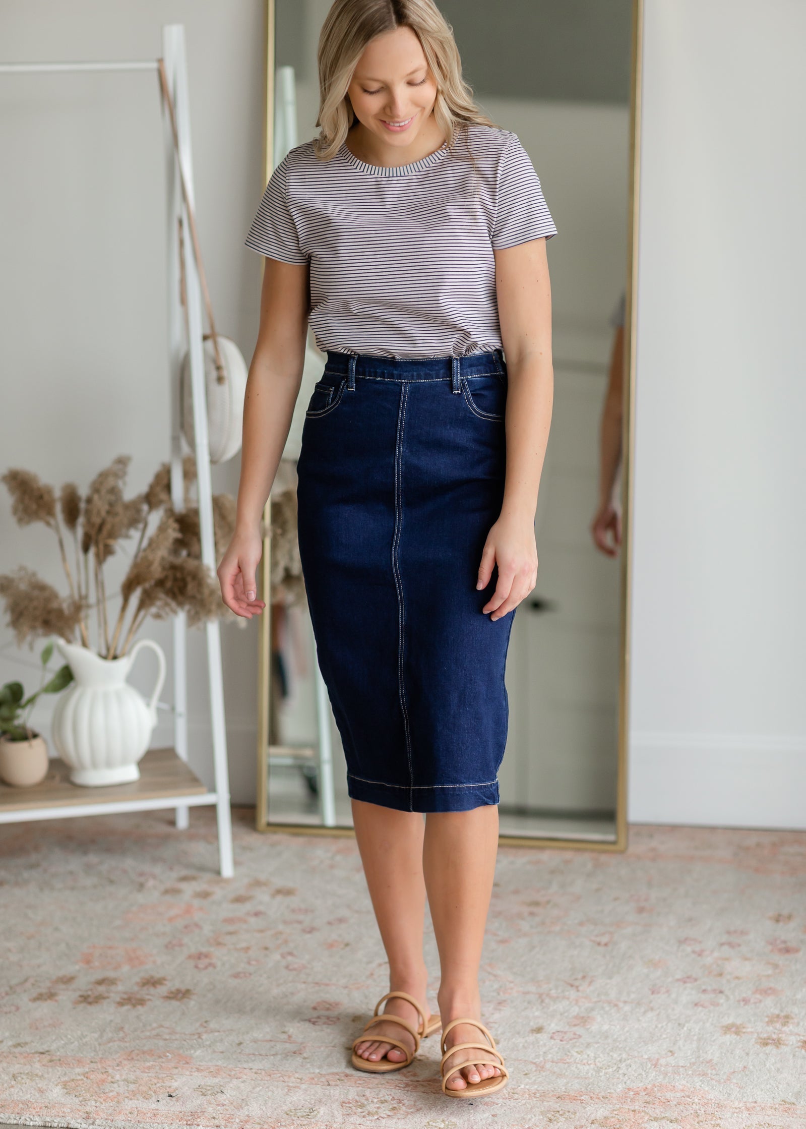 GUESS Originals Zip Denim Mini Skirt | GUESS